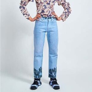 Collina Strada Black Loopy 5-Pocket Jean, Size XS New w/Tag SOLD OUT!